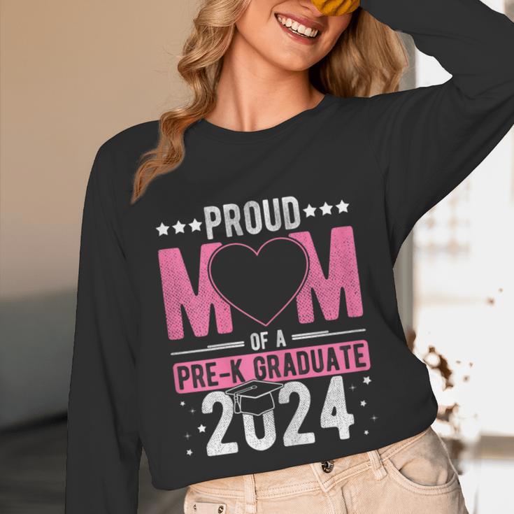 PROUD MUM OF A Pre-K GRAD 2024 Pre-K Graduation 2024 Mom Unisex Long Sleeve T-Shirt