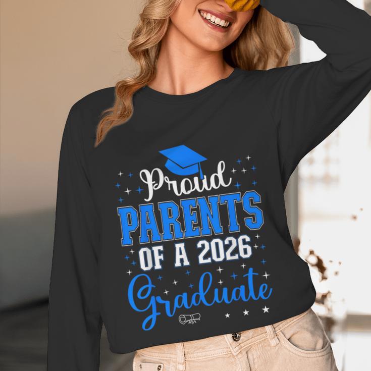 Proud Parents Of a Class Of 2026 Graduate For Graduation Unisex Long Sleeve T-Shirt