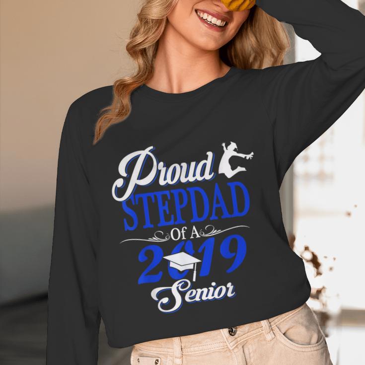 Proud STEPDAD Of A Class 2019 Senior Tshirt Graduation Unisex Long Sleeve T-Shirt