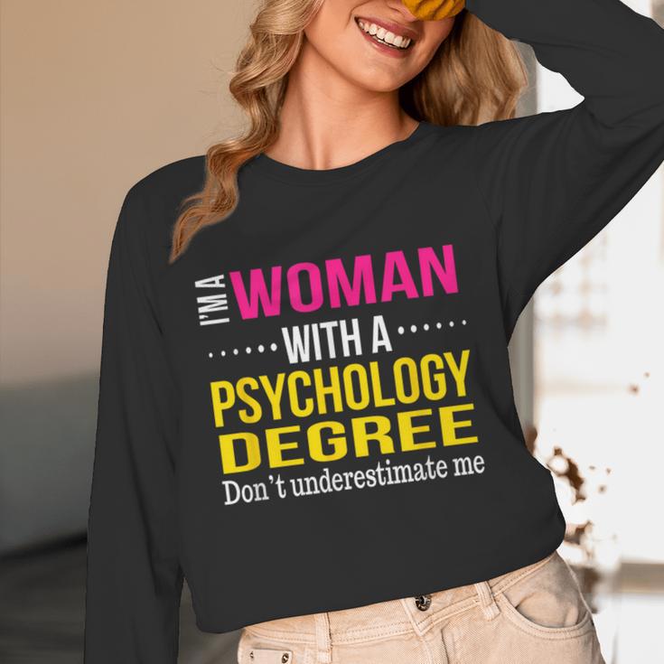 Psychology Degree Major Graduation 2024 Psychologist PsyD Unisex Long Sleeve T-Shirt