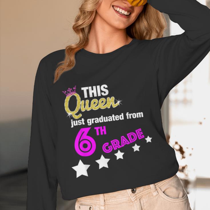 Queen 6th Grade Graduation For Girls Unisex Long Sleeve T-Shirt