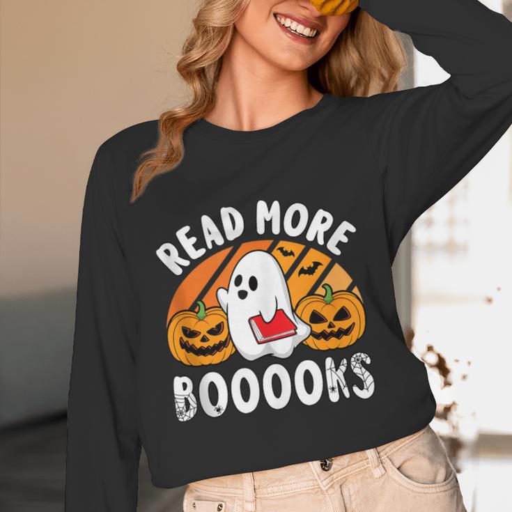 Read More Books Teacher Halloween Men Women Unisex Long Sleeve T-Shirt Read More Books Teacher Halloween Men Women Unisex Long Sleeve T-Shirt