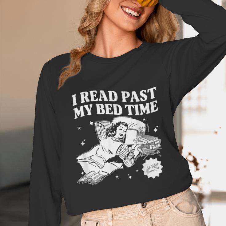 I Read Past My Bedtime Late Night Readers Book Club Unisex Long Sleeve T-Shirt I Read Past My Bedtime Late Night Readers Book Club Unisex Long Sleeve T-Shirt
