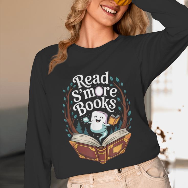 Read S'More Books Camping Outdoors Travel Campfire Unisex Long Sleeve T-Shirt