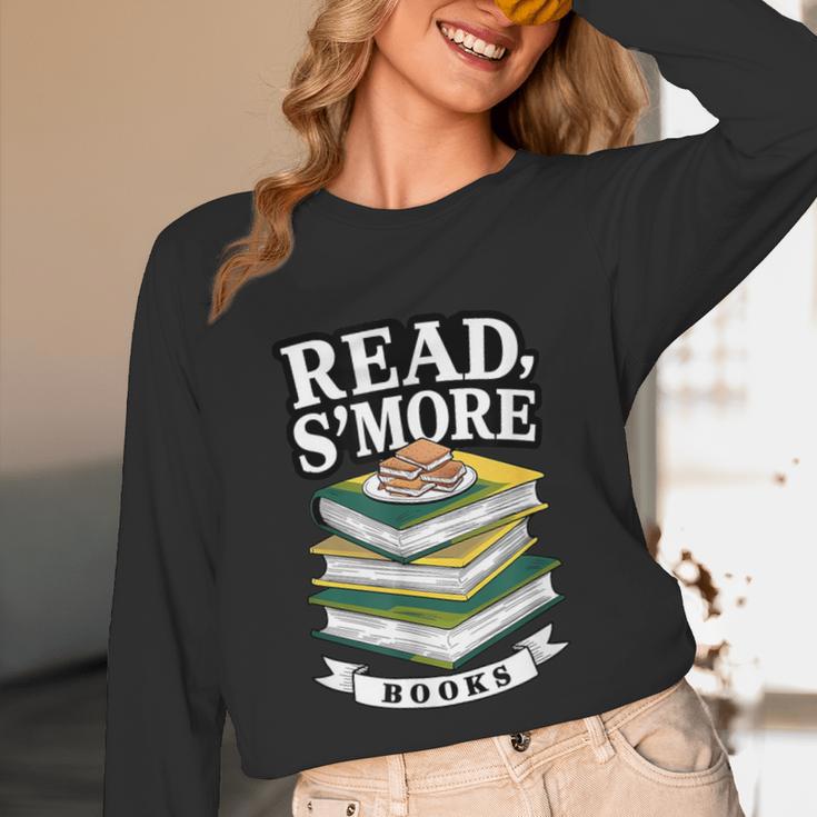 Read S'More Books Marshmallow Reading Smores Unisex Long Sleeve T-Shirt