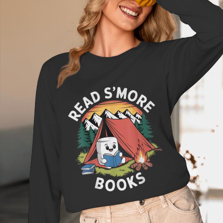 Read S'More Books Reading Camping Smores Kawaii S'Mores Unisex Long Sleeve T-Shirt