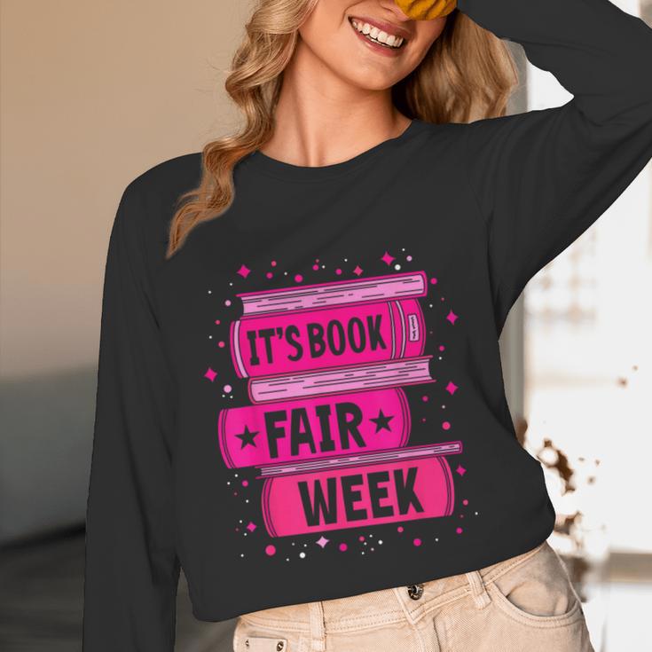 Reading Books Its Book Fair Week Unisex Long Sleeve T-Shirt