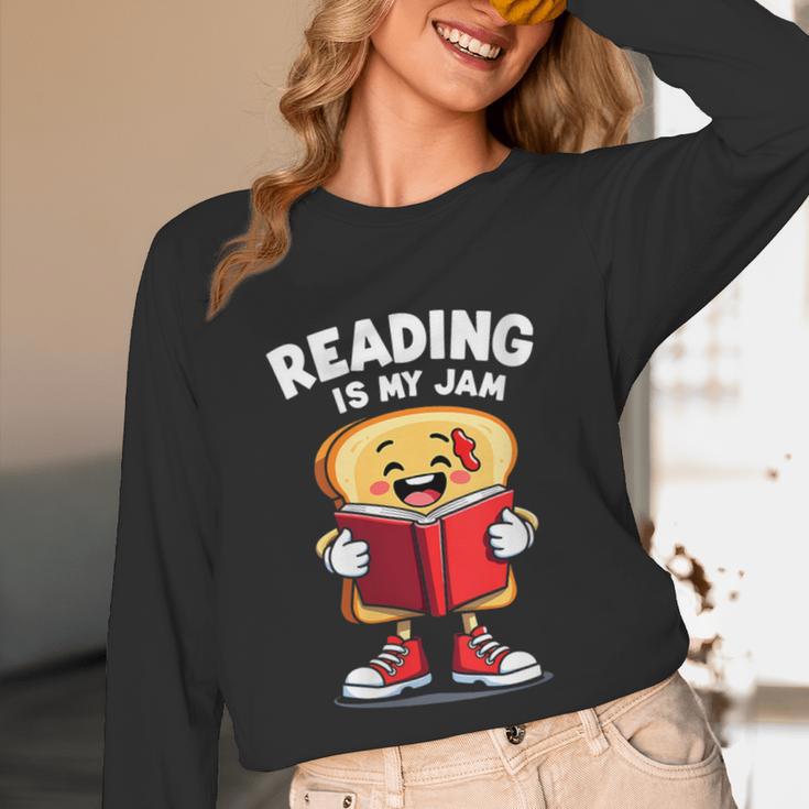 Reading Is My Jam I Love To Read Books Unisex Long Sleeve T-Shirt Reading Is My Jam I Love To Read Books Unisex Long Sleeve T-Shirt