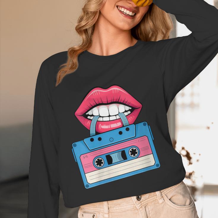 Retro 80s And 90s Cassette Perfect For Nostalgia Unisex Long Sleeve T-Shirt Retro 80s And 90s Cassette Perfect For Nostalgia Unisex Long Sleeve T-Shirt