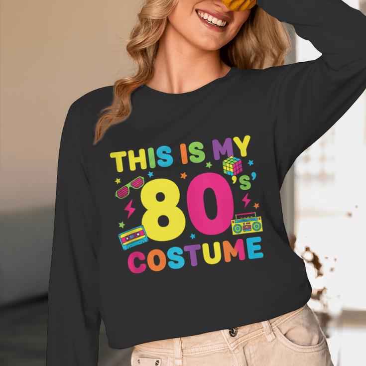 Retro 80's Costume 80s Nostalgia Party Unisex Long Sleeve T-Shirt