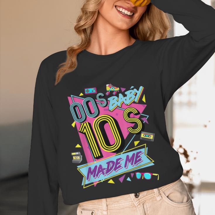 Retro Vintage 00's Baby 10's Made Me Nostalgia Classic Unisex Long Sleeve T-Shirt