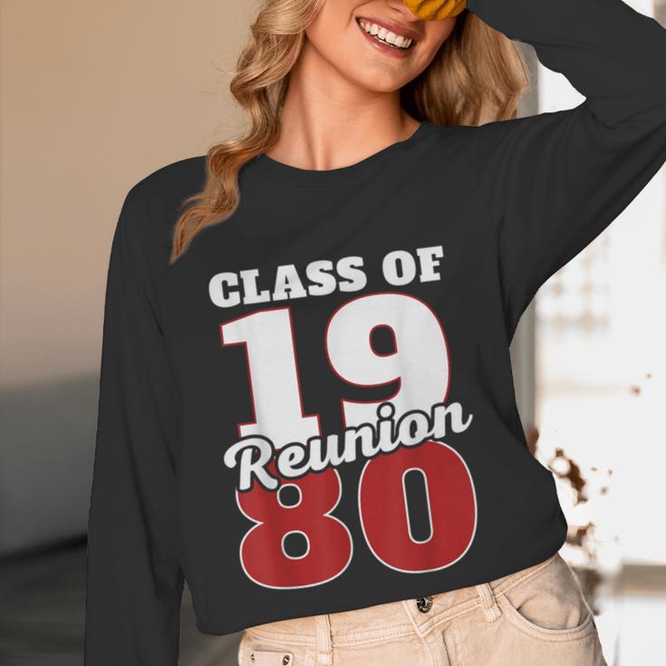 Reunion 1980 Class Of 1980 Reunion 80 Graduation 1980 Unisex Long Sleeve T-Shirt