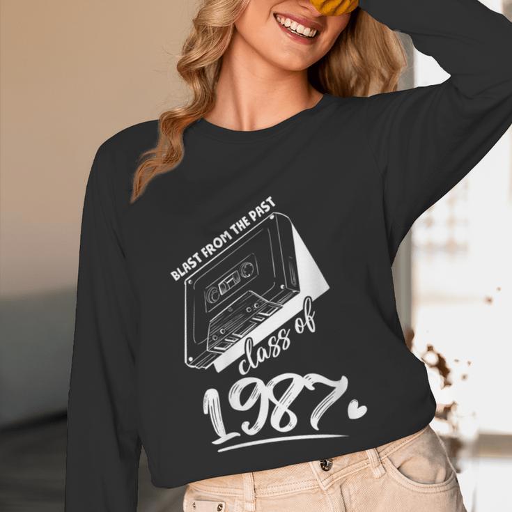 Reunion Class Of 1987 School Graduation Blast From The Past Unisex Long Sleeve T-Shirt