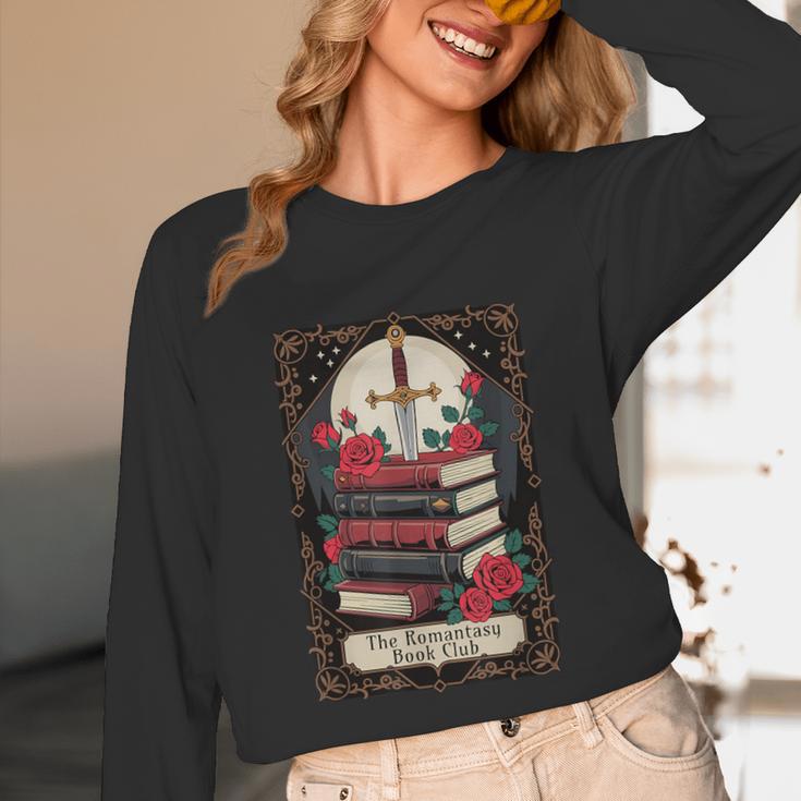 Romantasy Book Club Tarot Card Unisex Long Sleeve T-Shirt