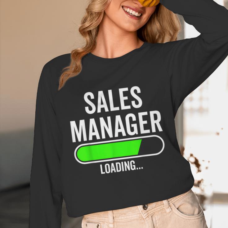 Sales Manager Loading Graduation Graduate New Job Unisex Long Sleeve T-Shirt