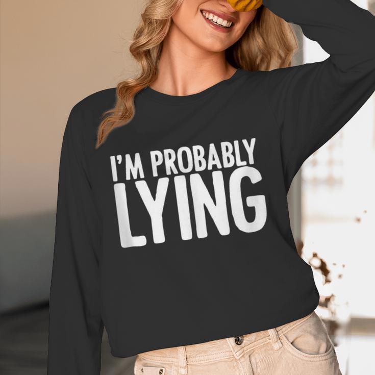 Sarcasm Humor Sassy Quote For Introvert People Unisex Long Sleeve T-Shirt Sarcasm Humor Sassy Quote For Introvert People Unisex Long Sleeve T-Shirt
