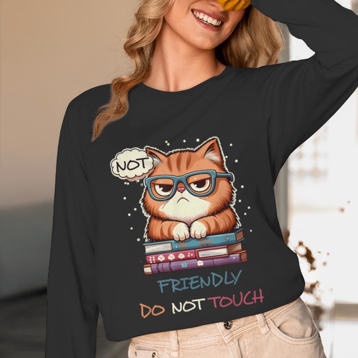 Sarcastic Loner Introvert Not a Friendly Do Not Touchs Unisex Long Sleeve T-Shirt