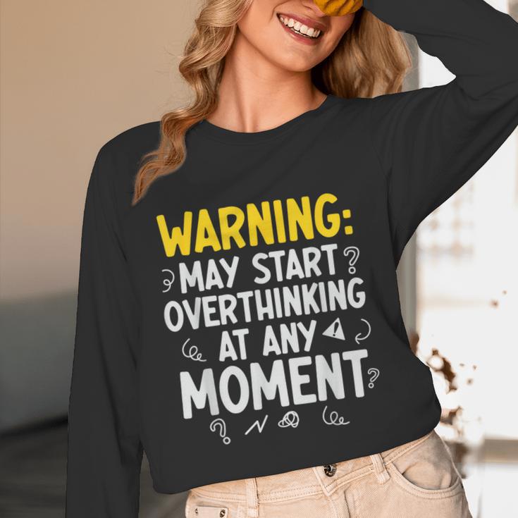 Sarcastic Saying For Overthinkers Introverts Unisex Long Sleeve T-Shirt Sarcastic Saying For Overthinkers Introverts Unisex Long Sleeve T-Shirt