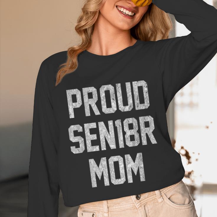 SEN18R Mom Shirt Senior Grad 2018 Graduation Party T-Shirt Unisex Long Sleeve T-Shirt