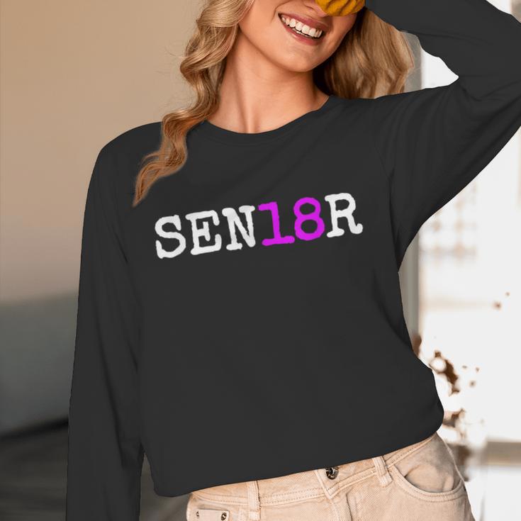 Senior 2018 TShirt Graduation Class Of 2018 Tee Shirt Unisex Long Sleeve T-Shirt