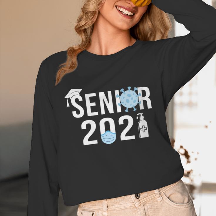 Senior 2021 Grad Shirt 2021 Graduation Unisex Long Sleeve T-Shirt