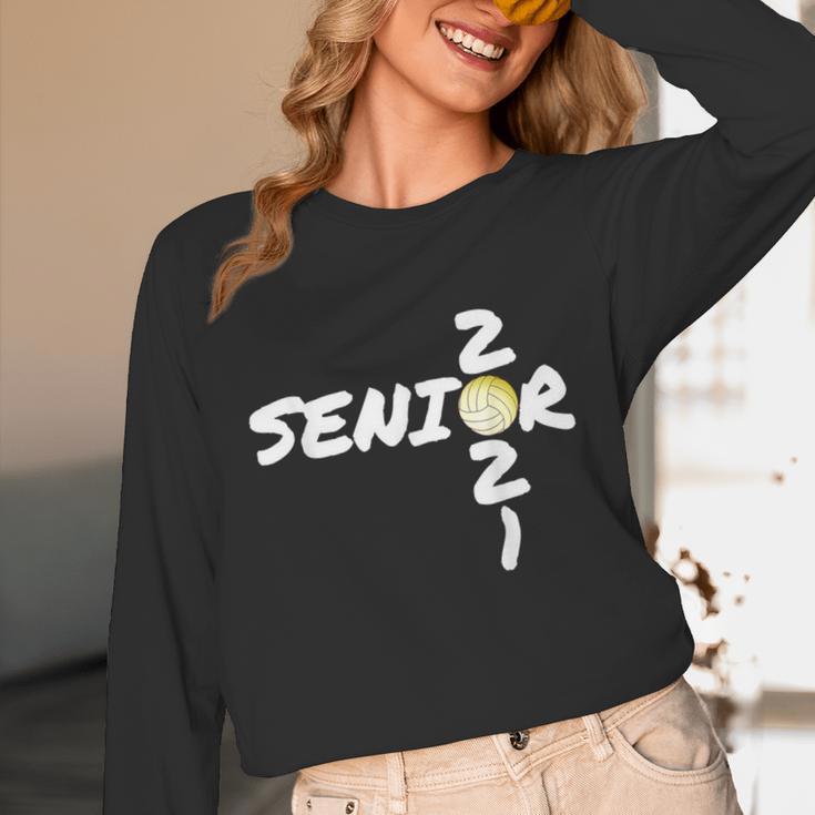 Senior 2021 Volleyball Graduation Shirt Unisex Long Sleeve T-Shirt