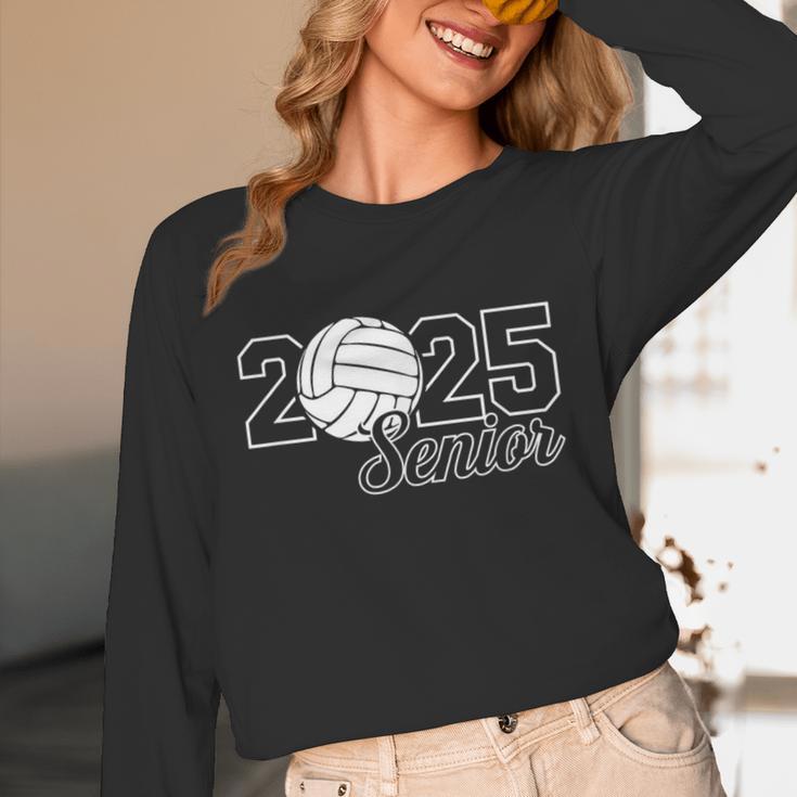 Senior 2025 Volleyball Mom High School Graduation Outfit Pro Unisex Long Sleeve T-Shirt