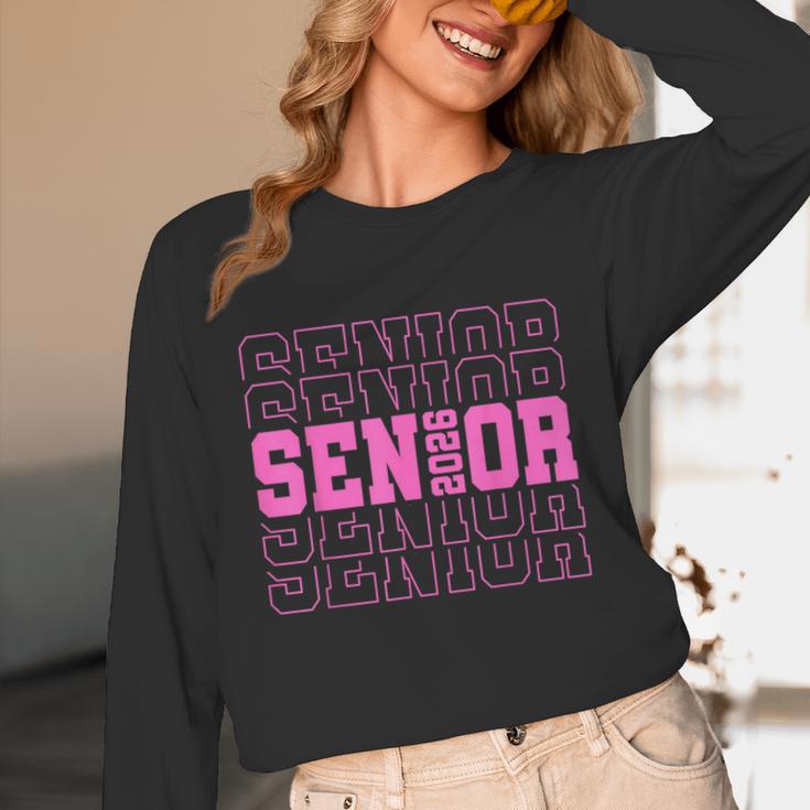 Senior 2026 Class Of 2026 Boys Girls Matching Graduation Unisex Long Sleeve T-Shirt