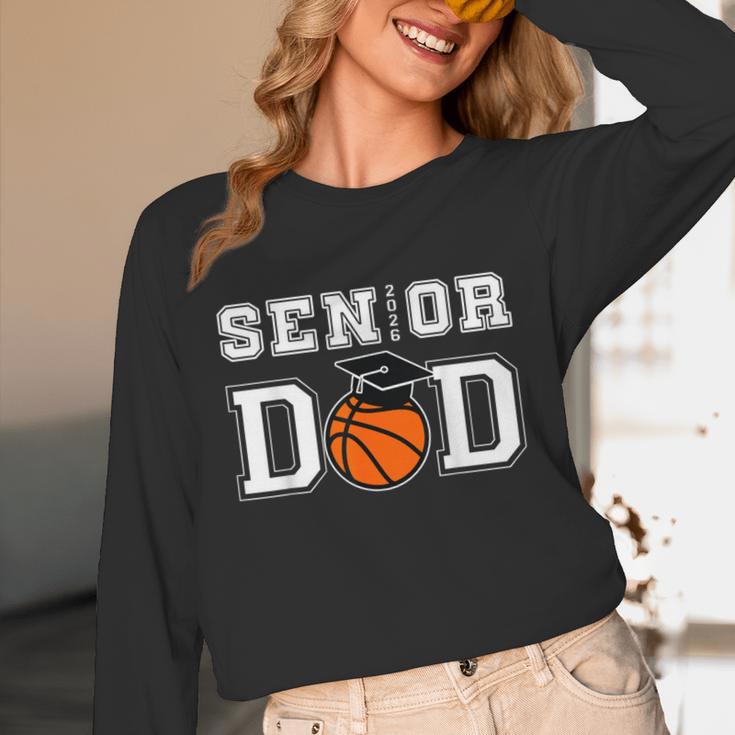 Senior 2026 Dad Basketball Graduation Unisex Long Sleeve T-Shirt