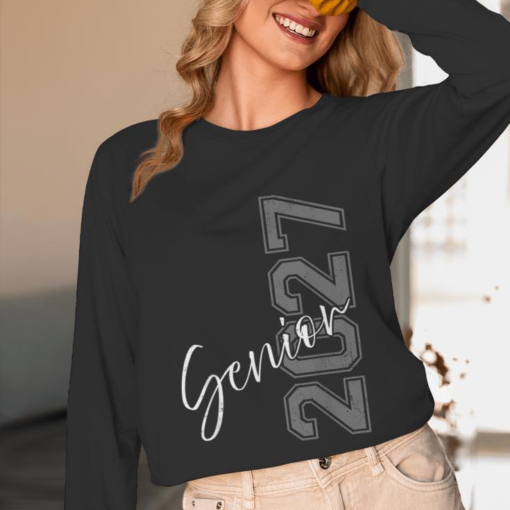 Senior 2027 Class Of 2027 Shirt Graduation Unisex Long Sleeve T-Shirt
