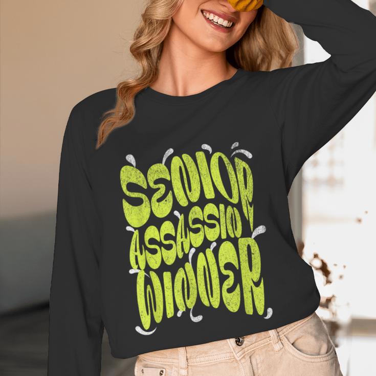 Senior Assassin Winner School Graduation Water Game Unisex Long Sleeve T-Shirt