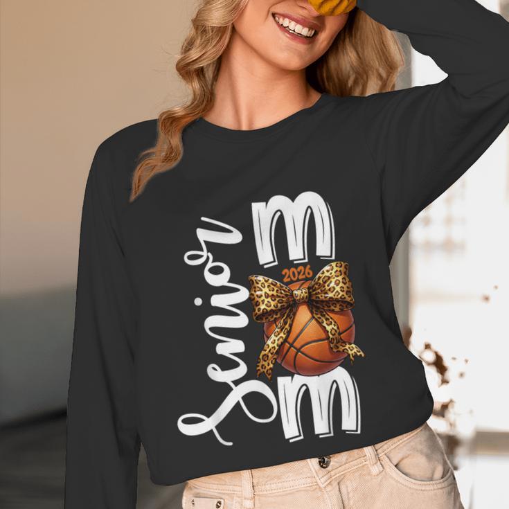 Senior Basketball Mom Class Of 2026 Player Graduation Grad Unisex Long Sleeve T-Shirt