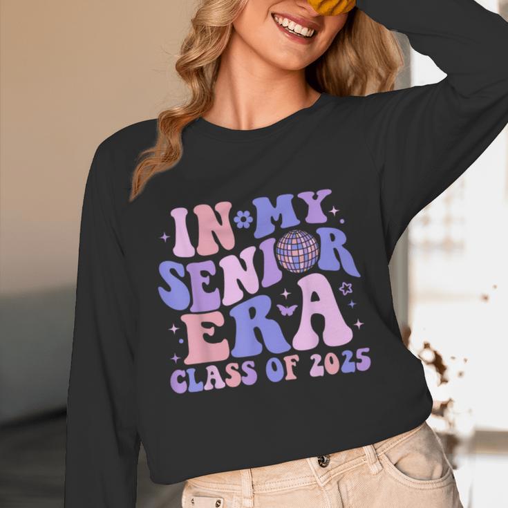 In My Senior Era Class Of 2025 Groovy Senior 2025 Graduation Unisex Long Sleeve T-Shirt