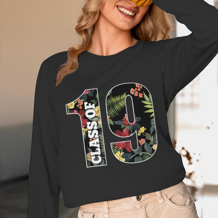 Senior Floral Class Of 2019 Shirt Graduation Idea Unisex Long Sleeve T-Shirt