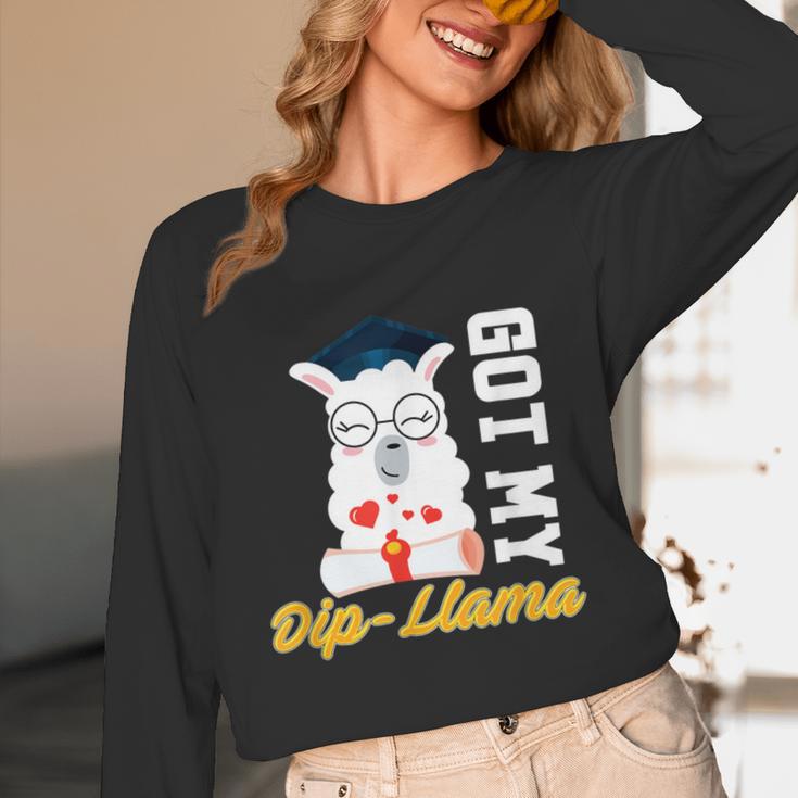 Senior Graduation TShirt 2019 Got My Dip-Llama Diploma Shirt Unisex Long Sleeve T-Shirt
