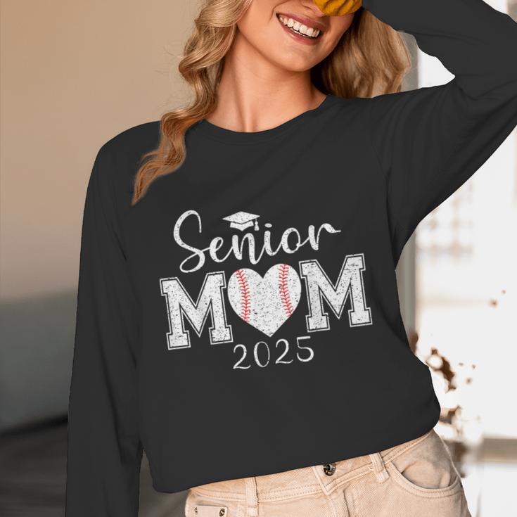 Senior Mom Baseball 2025 Class Of 2025 Graduation Unisex Long Sleeve T-Shirt