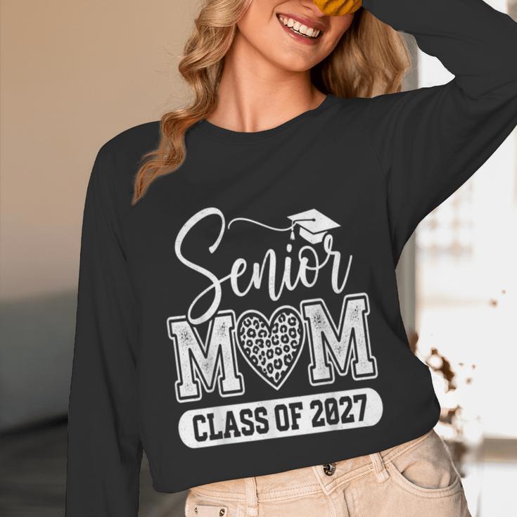 Senior Mom Class Of 2027 Senior Mama 2027 Graduation Unisex Long Sleeve T-Shirt