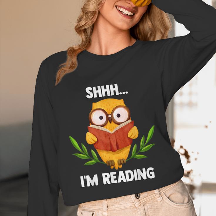 Shhh I'm Reading World Book Day Costume 2026 Kids Unisex Long Sleeve T-Shirt