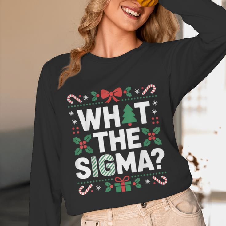 What The Sigma Christmas Party Outfit For Introverts Unisex Long Sleeve T-Shirt