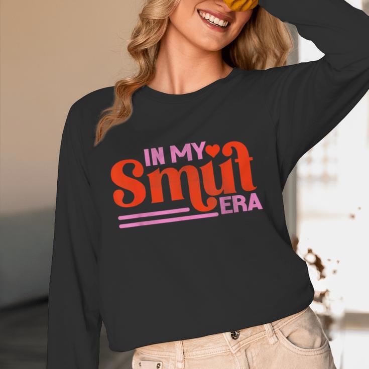 In My Smut Era Shirt Romance Novel Reader Book Reading Unisex Long Sleeve T-Shirt