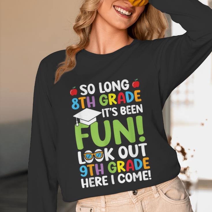 So Long 8th Grade 9th Grade Here I Come Graduation Unisex Long Sleeve T-Shirt