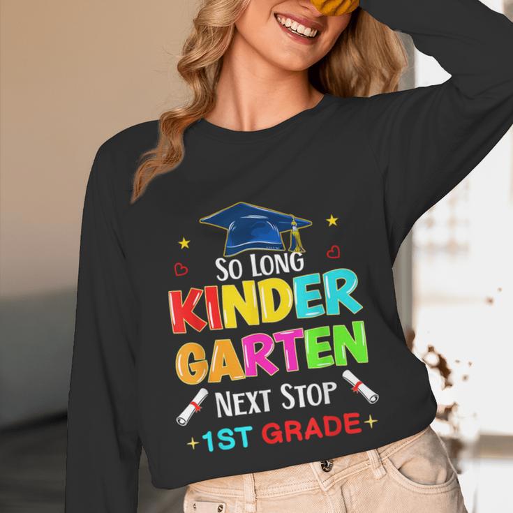 So Long Kindergarten Graduation 2025 Graduate 1st Grade Unisex Long Sleeve T-Shirt