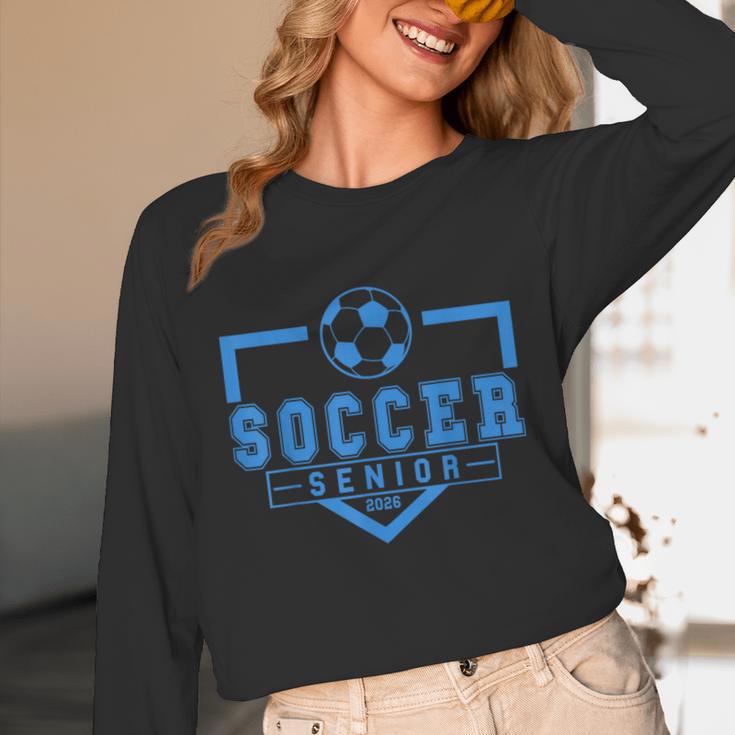 Soccer Senior Night Soccer Senior 2026 Graduation 44 Unisex Long Sleeve T-Shirt