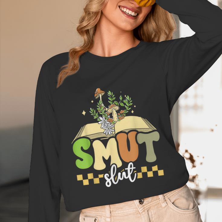 Spicy Book Lover Smut Slut Romance Reading Librarian Unisex Long Sleeve T-Shirt Spicy Book Lover Smut Slut Romance Reading Librarian Unisex Long Sleeve T-Shirt
