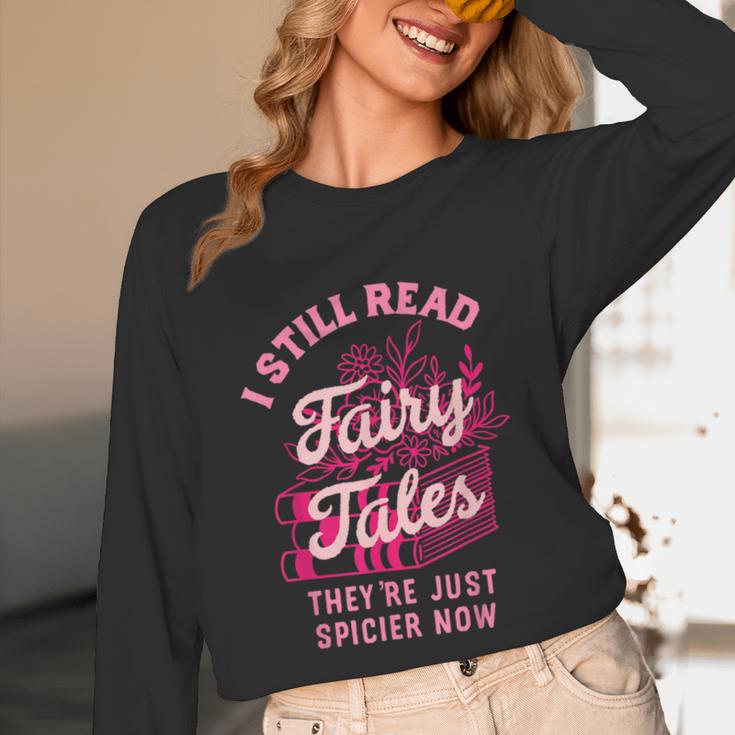 Spicy Book Lover For Women Who Love To Read Romance Fantasy Unisex Long Sleeve T-Shirt Spicy Book Lover For Women Who Love To Read Romance Fantasy Unisex Long Sleeve T-Shirt