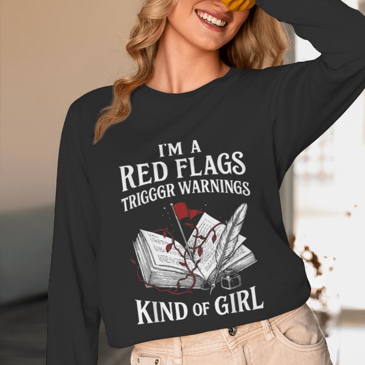 Spicy Book Reader Morally Gray Dark Romance Bookish Unisex Long Sleeve T-Shirt
