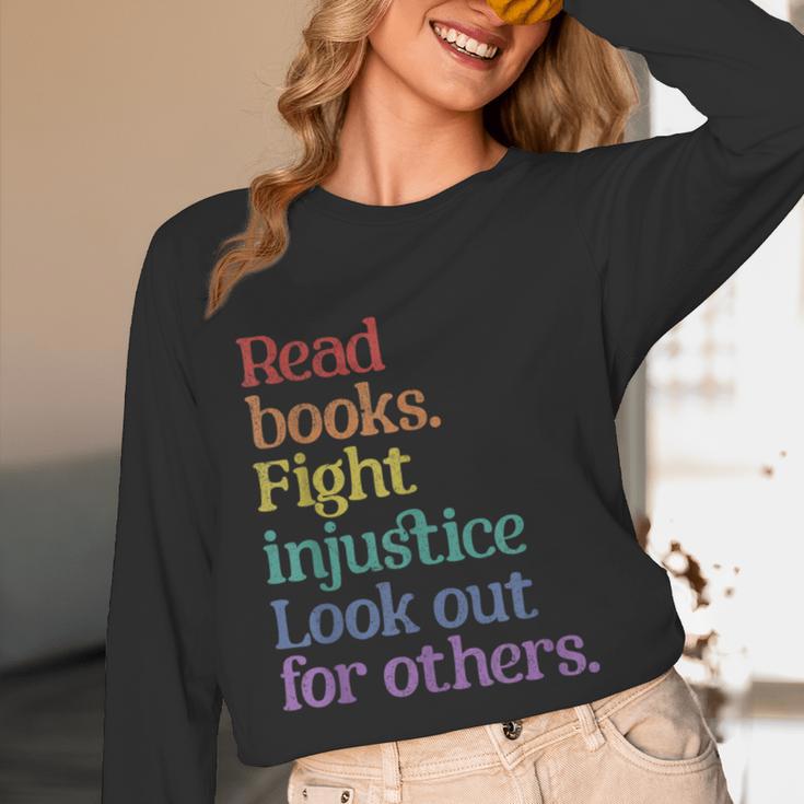 Stop Book Banning Pro Library Unisex Long Sleeve T-Shirt