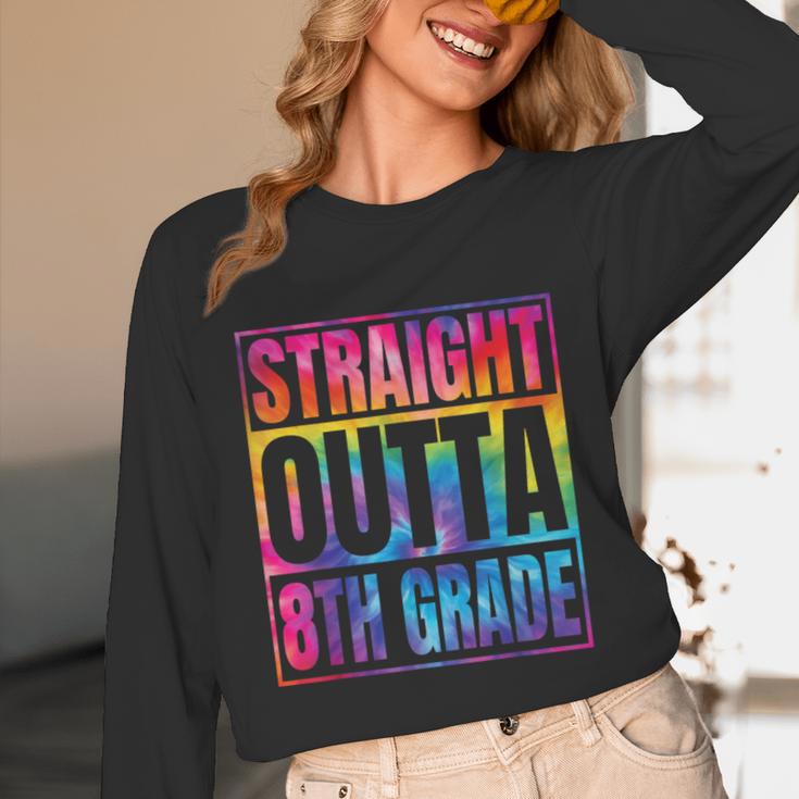 Straight Outta 8th Grade Great Graduation Eighth Grade Unisex Long Sleeve T-Shirt