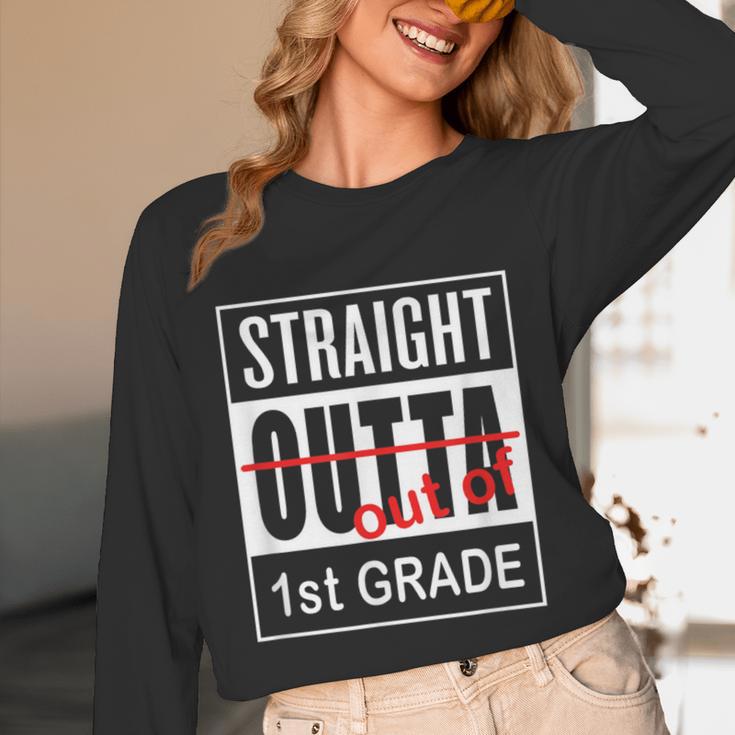 Straight Outta First Grade Graduation 1st GradeShirt Unisex Long Sleeve T-Shirt