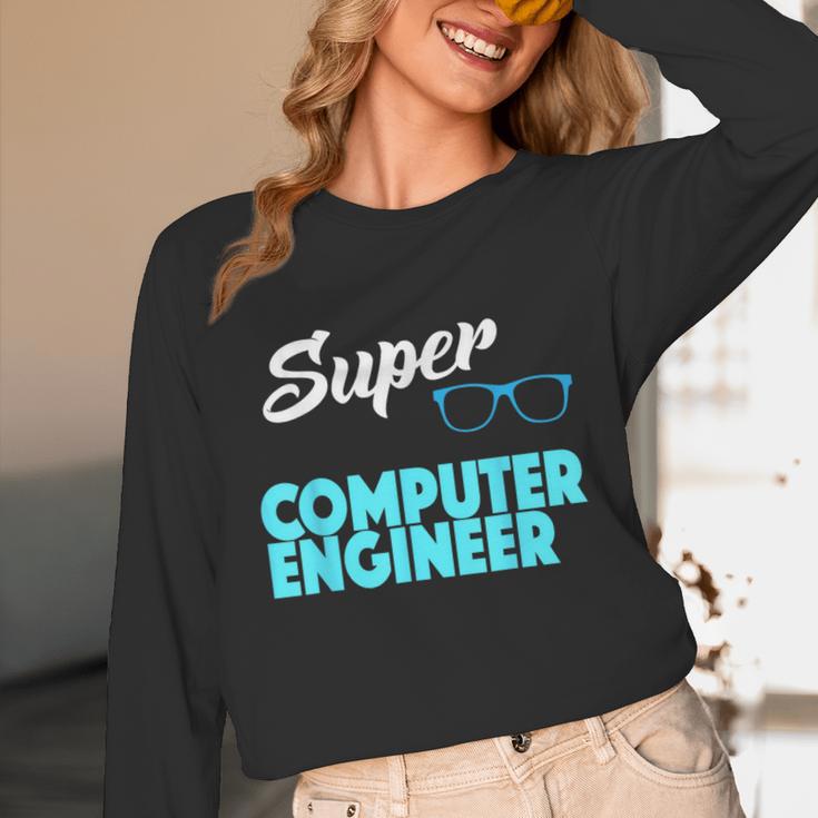 Super Computer Engineer New Job Graduation Unisex Long Sleeve T-Shirt